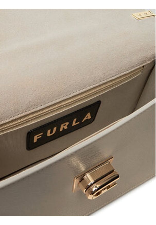 Furla Torebka 1927 BAFIACO ARE000 PNN00 Beżowy. Kolor: beżowy. Materiał: skórzane