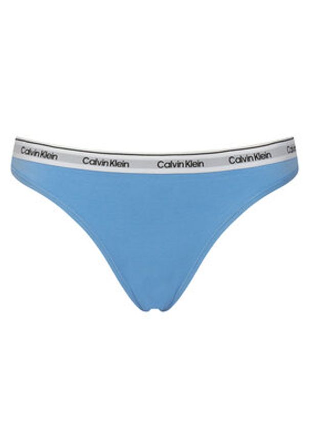 Calvin Klein Underwear Komplet stringów LV00QD5221 Kolorowy. Materiał: bawełna. Wzór: kolorowy