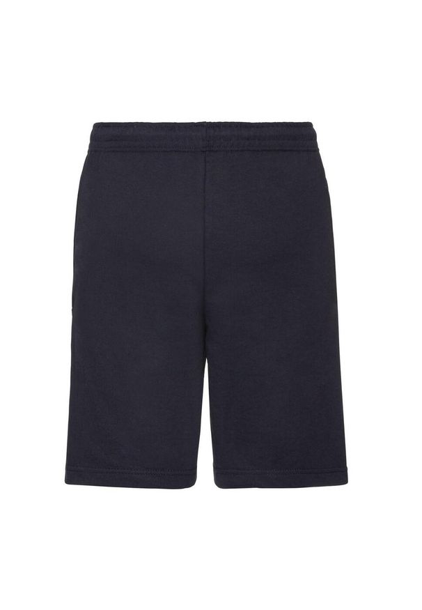 FRUIT OF THE LOOM - Lekkie Spodenki Męskie. Kolor: niebieski
