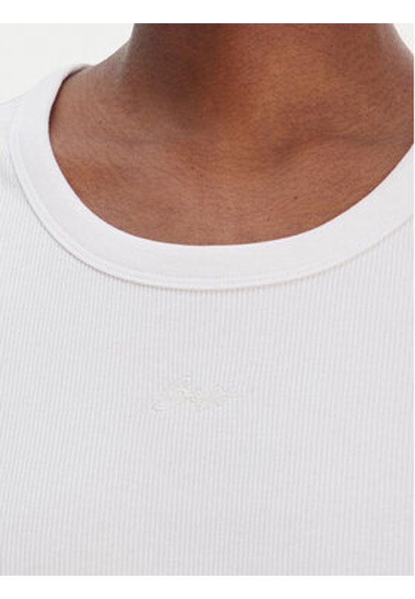 BOSS T-Shirt C_Ecute 50554675 Biały Slim Fit. Kolor: biały. Materiał: bawełna