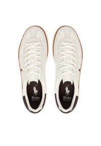 Polo Ralph Lauren Sneakersy Bedford 809973701008 Biały. Kolor: biały. Materiał: skóra, zamsz #5