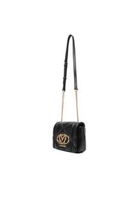 Love Moschino - LOVE MOSCHINO Torebka JC4188PP0NLC0000 Czarny. Kolor: czarny. Materiał: skórzane