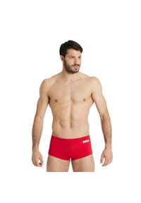 Nike - Bokserki kąpielowe męskie arena Team Swim Low Waist Short Solid. Kolor: czerwony, wielokolorowy, biały #1