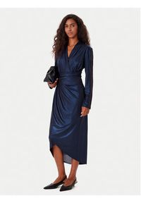 Joseph Ribkoff Sukienka koktajlowa 253742 Granatowy Slim Fit. Kolor: niebieski. Materiał: syntetyk. Styl: wizytowy #4