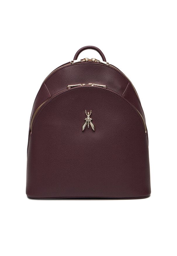 Patrizia Pepe Plecak CB0056/L001-M536 Fioletowy. Kolor: fioletowy. Materiał: skóra