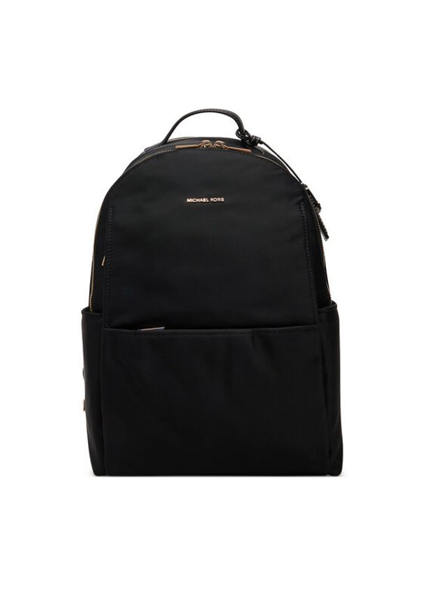 MICHAEL Michael Kors Plecak Sable 30T5G3XB3C Czarny. Kolor: czarny. Materiał: materiał