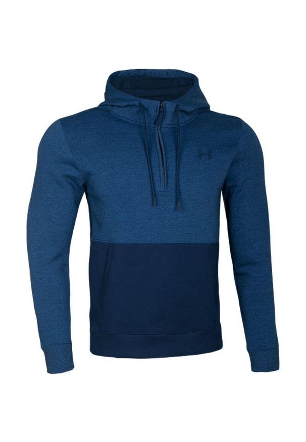 Bluza męska Under Armour Threadborne 1/2 Fitted ZIP. Kolor: niebieski