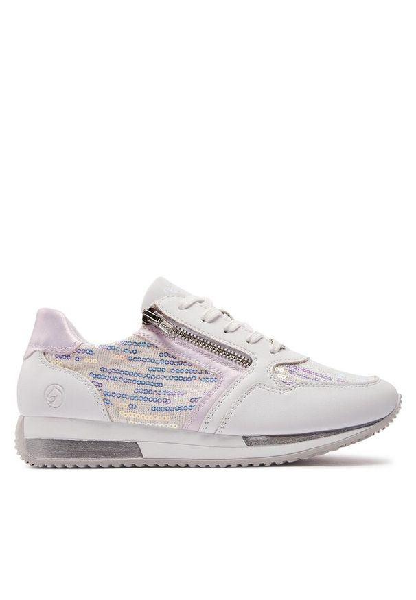 Sneakersy Remonte. Kolor: biały