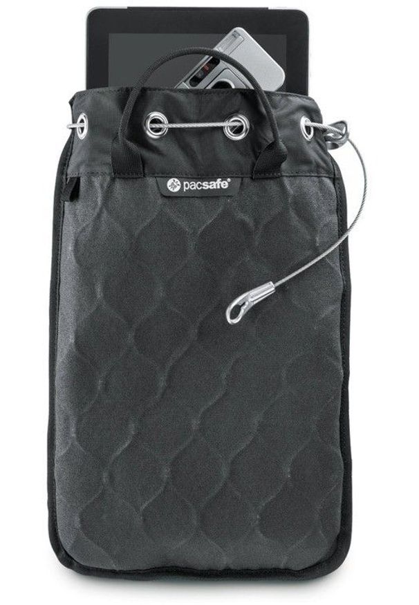 Pacsafe Sejf podróżny GII Portable Safe 5L czarny (1047010). Kolor: czarny