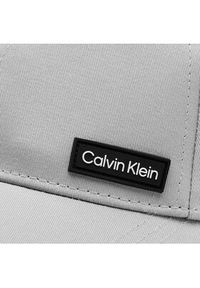 Calvin Klein Czapka z daszkiem Essential Patch Bb Cap K50K510487 Szary. Kolor: szary. Materiał: materiał #5