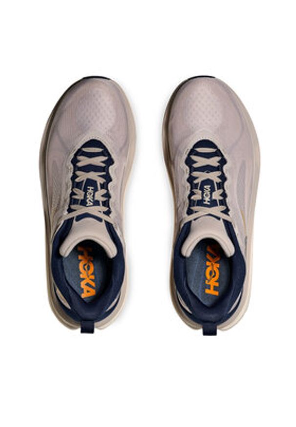 HOKA - Hoka Buty do biegania Kawana 3 1171894 Beżowy. Kolor: beżowy. Materiał: materiał