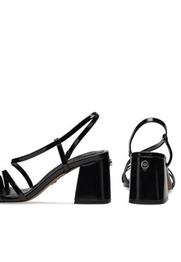 Nine West Sandały WFA2642-1 Czarny. Kolor: czarny. Materiał: syntetyk