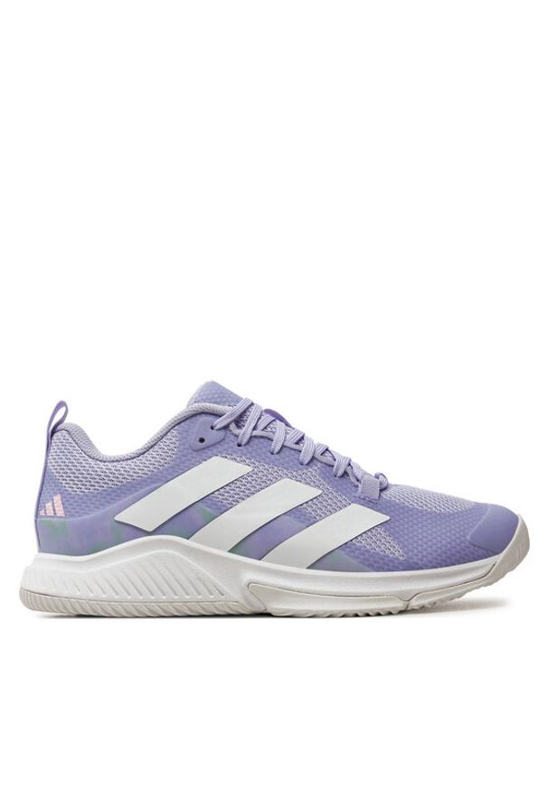 Adidas - adidas Buty halowe Court Team 2.0 JR0740 Fioletowy. Kolor: fioletowy. Materiał: materiał