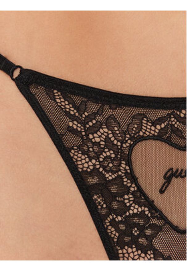 Guess Figi klasyczne O5RE29 KBGT0 Czarny Regular Fit. Kolor: czarny. Materiał: syntetyk