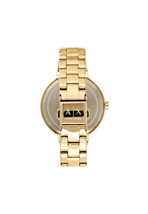 Armani Exchange Zegarek Jackie AX5182 Złoty. Kolor: złoty