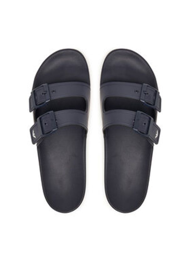 Emporio Armani Klapki EX000043 AF22190 MB480 Granatowy. Kolor: niebieski. Materiał: syntetyk