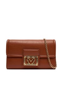 Love Moschino - Torebka LOVE MOSCHINO. Kolor: brązowy