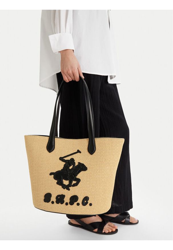 Beverly Hills Polo Club Torebka CEO-BHPC-S-003-09 Beżowy. Kolor: beżowy