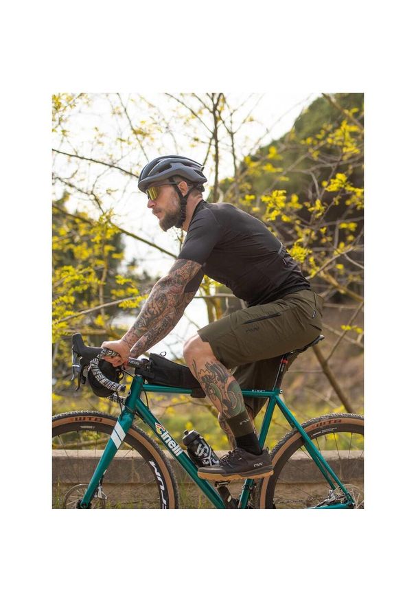 Spodenki na rower mtb i gravel NORTHWAVE ROCKSTER Baggy zielone. Kolor: zielony. Materiał: materiał. Sport: kolarstwo