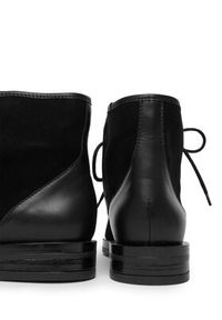 BALAGAN - Balagan Trzewiki Roe Czarny. Kolor: czarny. Materiał: skóra, welur #6