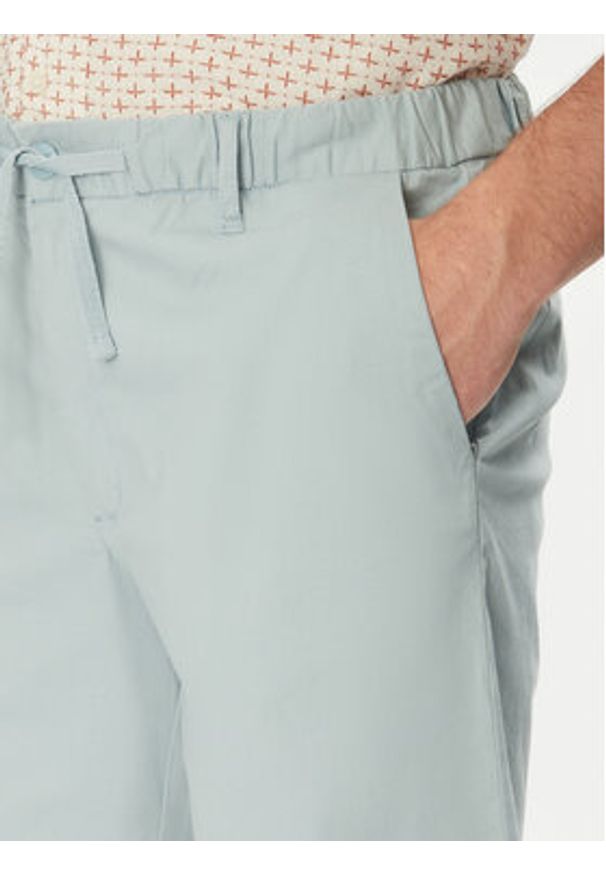 Jack & Jones - Jack&Jones Szorty materiałowe Jaiden 12274983 Błękitny Relaxed Fit. Kolor: niebieski. Materiał: bawełna