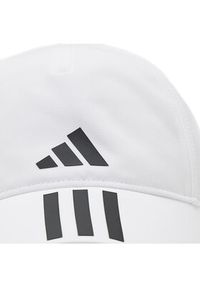 Adidas - adidas Czapka z daszkiem 3-Stripes AEROREADY Running Training Baseball Cap HT2043 Biały. Kolor: biały