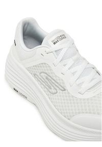 skechers - Skechers Sneakersy Max Cushioning Endea 129470/WBK Biały. Kolor: biały. Materiał: materiał