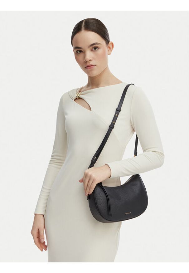 Coccinelle Torebka UK8 Coccinellefujiko E5 U8K 53 01 01 Czarny. Kolor: czarny. Materiał: skórzane