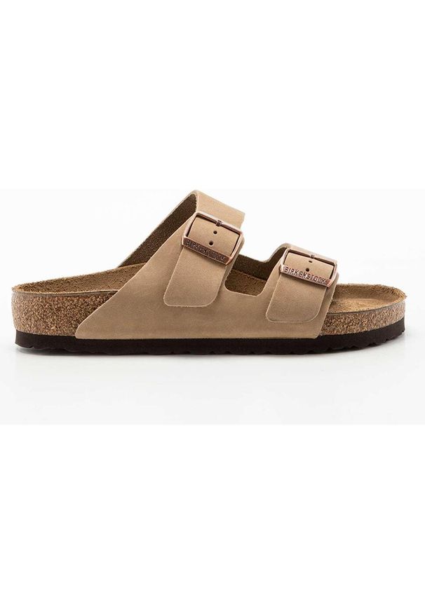 Klapki dla dorosłych Birkenstock Arizona 352201 Tabacco. Kolor: brązowy