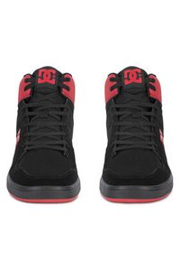 DC Shoes Sneakersy CURE HI TOP ADYS400072-XKKR Czarny. Kolor: czarny. Materiał: skóra