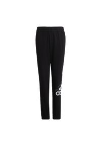 Spodnie dresowe dla dzieci Adidas Brandlove Czarny. Kolor: czarny, biały, wielokolorowy. Materiał: dresówka. Sport: joga i pilates