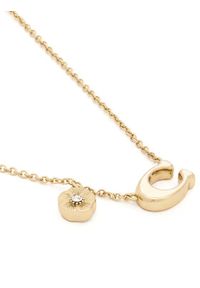 Coach Naszyjnik 37571532 Złoty. Materiał: metalowe. Kolor: złoty #3