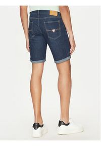 Guess Szorty jeansowe M5GD01 D5MZ1 Granatowy Regular Fit. Kolor: niebieski. Materiał: bawełna #3