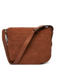 Pinko - PINKO Torebka Hobo Zip Around Classic Al 25-26 PLTT 105113 A2JH Brązowy. Kolor: brązowy. Materiał: skórzane, zamszowe #5