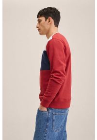 Mango Man bluza bawełniana Latina męska kolor czerwony wzorzysta. Okazja: na co dzień. Kolor: czerwony. Materiał: bawełna. Styl: casual #8