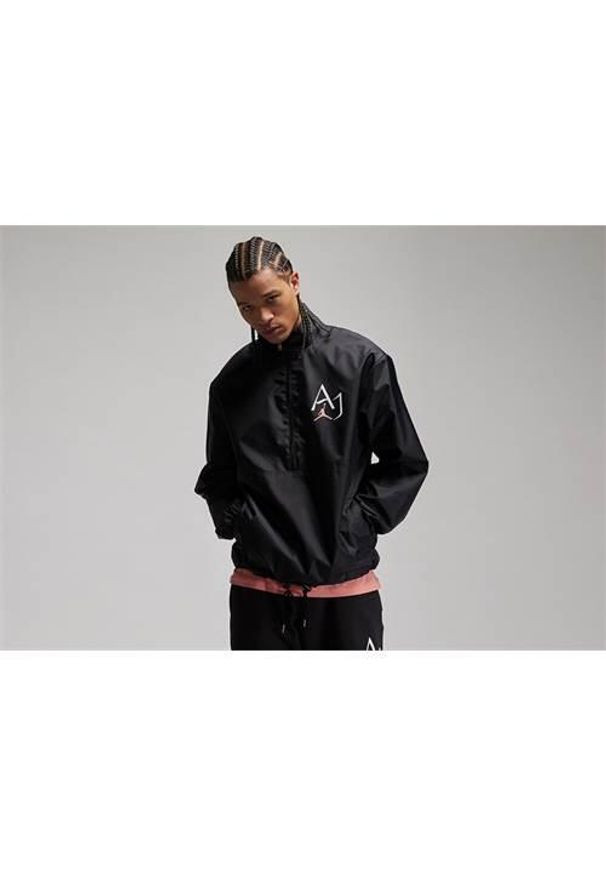 Kurtka uniwersalna męska Nike Air Jordan Sport Dna Statement. Kolor: czarny. Materiał: syntetyk. Sport: bieganie