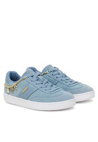 Guess Sneakersy 177191 Niebieski. Kolor: niebieski. Materiał: materiał