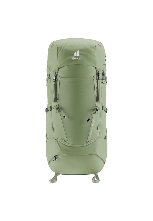 Plecak trekkingowy damski Deuter Aircontact Core 55 + 10 SL - grove/ivy. Kolor: zielony. Styl: sportowy