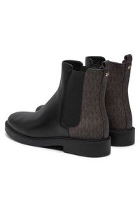 MICHAEL Michael Kors Sztyblety Hazel Chelsea Bootie 40F4HZMEFL Czarny. Kolor: czarny. Materiał: skóra #3