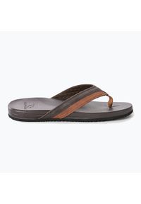 RIPCURL - Japonki męskie Rip Curl Soft Top. Kolor: brązowy