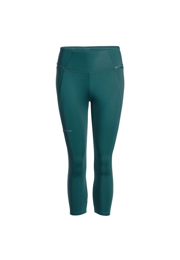 ARTENGO - Krótkie legginsy do tenisa damskie Artengo Dry Hip Ball. Kolor: turkusowy, wielokolorowy, niebieski. Materiał: elastan, poliamid, poliester, materiał. Długość: krótkie. Sport: tenis