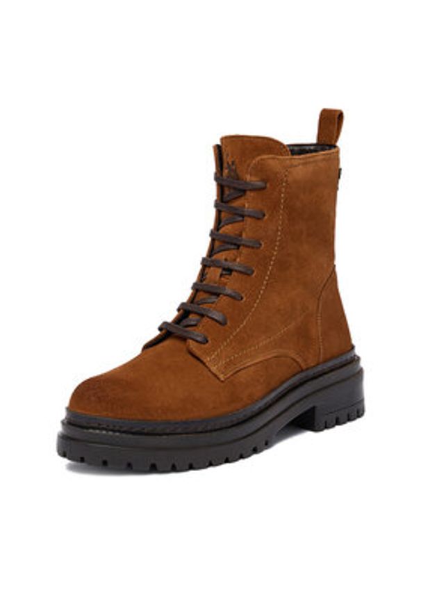 U.S. Polo Assn. Trzewiki CEO-VIZAG002W/EL1 Brązowy. Kolor: brązowy. Materiał: zamsz, skóra