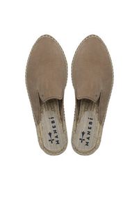 Manebi Espadryle Mules W 1.9 M0 Brązowy. Kolor: brązowy. Materiał: zamsz, skóra #5