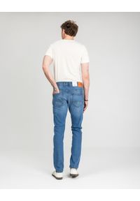 Męskie Spodnie Jeansowe Mustang Style Oregon Tapered Denim Blue 1018014 5000 682 #7