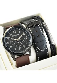 Zestaw męski zegarek Paul Lorens - BAYAS 2 PASKI + bransoletka #1