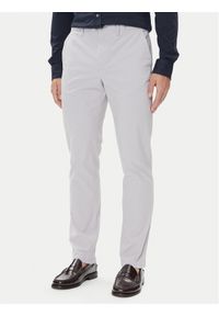 TOMMY HILFIGER - Tommy Hilfiger Chinosy Denton Essential MW0MW40262 Szary Straight Fit. Kolor: szary. Materiał: bawełna #1
