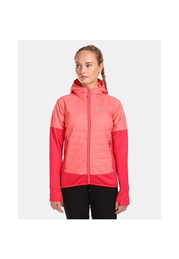 Damska kurtka ocieplana Kilpi GARES-W. Kolor: różowy. Materiał: nylon. Sport: turystyka piesza
