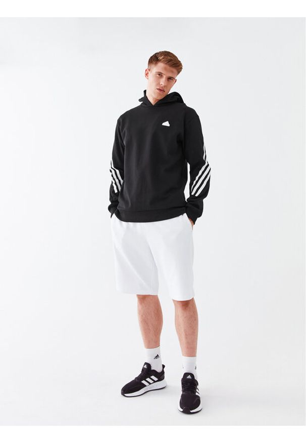 Adidas - adidas Bluza Future Icons 3-Stripes IC6710 Czarny Regular Fit. Kolor: czarny. Materiał: bawełna