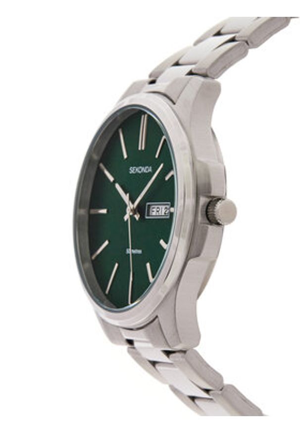 Sekonda Zegarek 30152 Zielony. Kolor: zielony