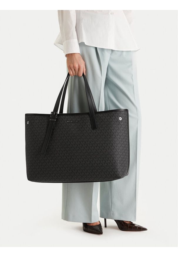 MICHAEL Michael Kors Torebka 33R6LHDT9B Czarny. Kolor: czarny. Materiał: skórzane